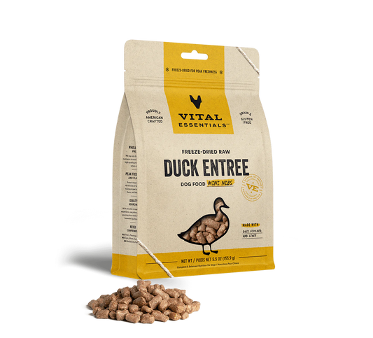 VE FDR Duck Entree Dog Food Mini Nibs