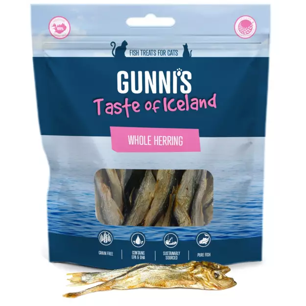 Gunni's Taste of Iceland Whole Herring Cat