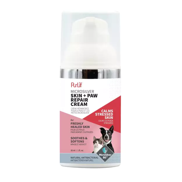 PurLif Pet MicroSilver Skin + Paw Repair Cream 30ml