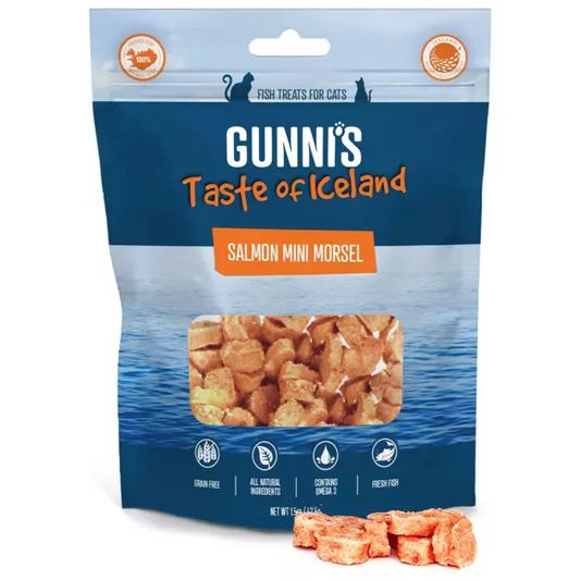 Gunni's Taste of Iceland Salmon Mini Morsel Cat 1.5oz