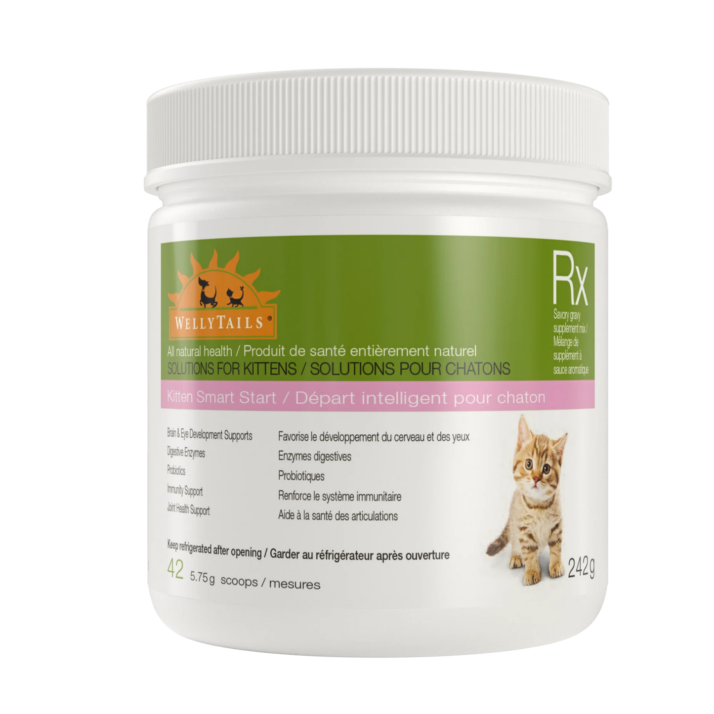 WellyTails Kitten Smart Start Rx Supplement - 242g