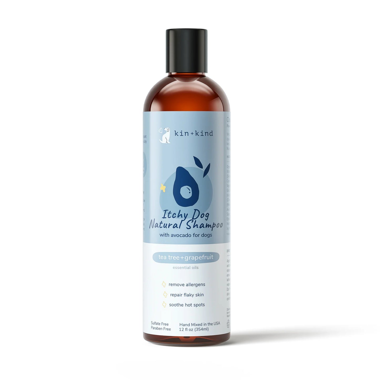 Kin+Kind Itchy Dog Shampoo (Tea Tree+Grapefruit)