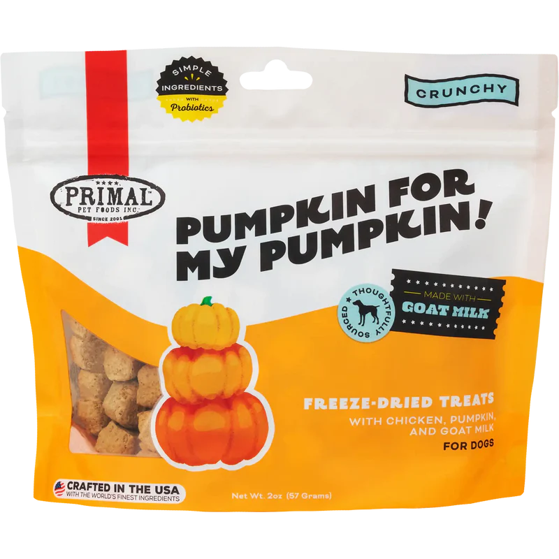 Primal Pumpkin For My Pumpkin Chicken And Pumpkin With Goat Milk Dog 2oz