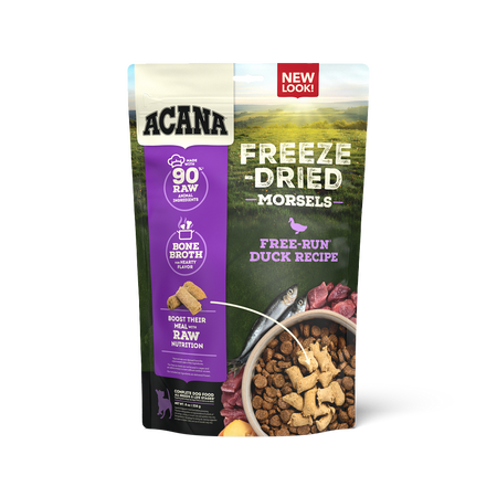 Acana Morsels Freeze-Dried Duck Recipe Dog Food 227g