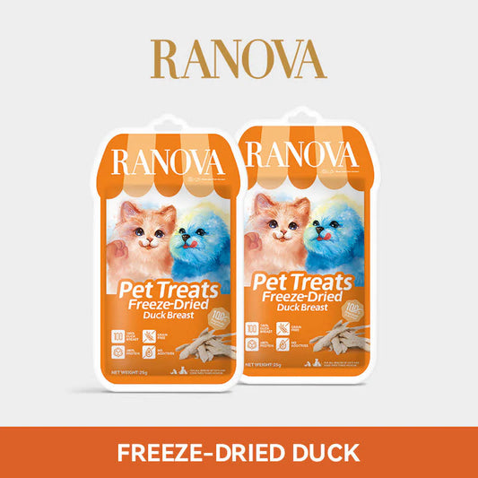 Ranova Freeze Dried Whole Duck Filet For Dog & Cat - 25g