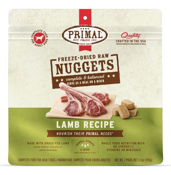 Primal Freeze Dried Lamb Nuggets Dog