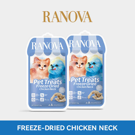 Ranova Freeze Dried Chicken Neck For Cat & Dog - 48g