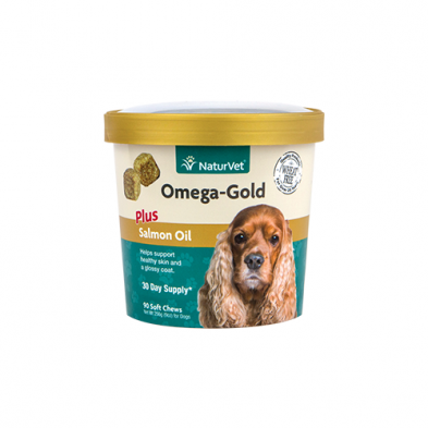 NATURVET® OMEGA-GOLD SOFT CHEWS FOR CATS & DOGS (90 CT)
