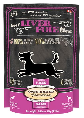 Oven-Baked Tradition Dehydrated Beef Liver Dog