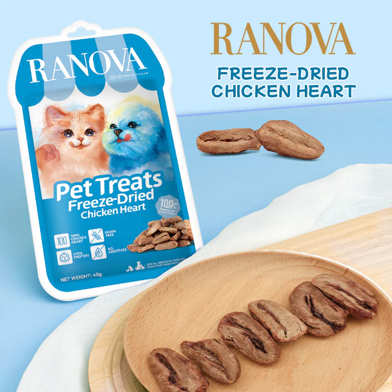 Ranova Freeze-Dried Chicken Heart 40g