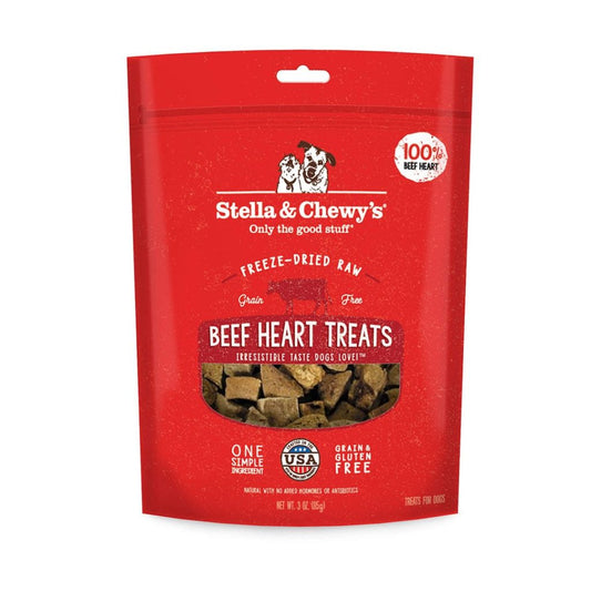 STELLA & CHEWY'S® SINGLE INGREDIENT DOG TREATS BEEF HEART 3 OZ