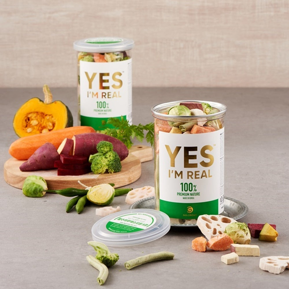 Yes I'm Real Mixed Vegetables 50G