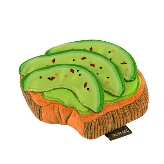 PET P.L.A.Y. – Plush Barking Brunch Collection – Avo-doggo Toast
