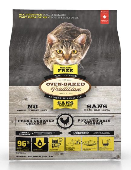 Oven-Baked Tradition Grain Free Chicken Cat