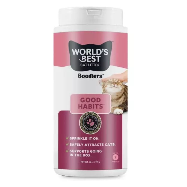 World's Best Cat Litter Boosters Good Habits 510g