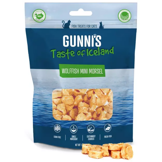 Gunni's Taste of Iceland Wolffish Mini Morsel Cat 1.5oz