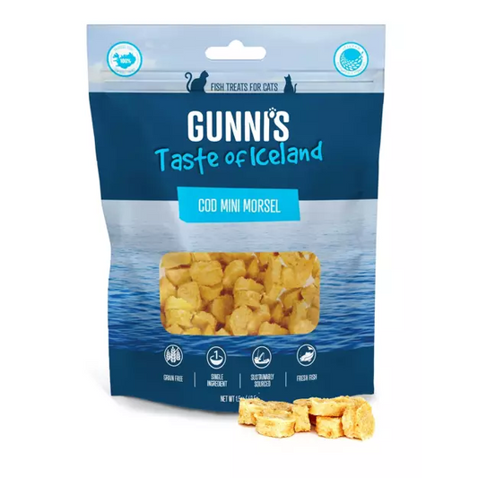 Gunni's Taste of Iceland Cod Mini Morsel Cat 1.5oz