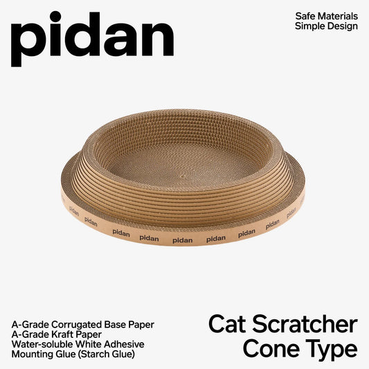 Pidan Cat Scratcher Board – Volcano Style