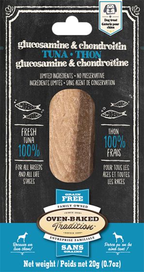 Oven-Baked Tradition Tuna And Glucosamine And Chondroitin Flavour Dog 20g x 3