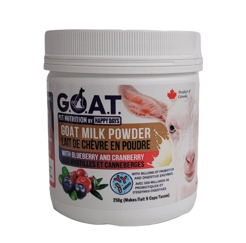 Happy Days Goat Milk Powder with blueberry and cranberry