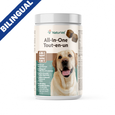 NaturVet® All-In-One (60ct) Soft Chews for Dogs