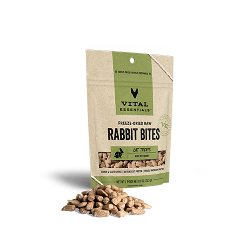 VE FDR Rabbit Bites Cat Treats 0.9 oz