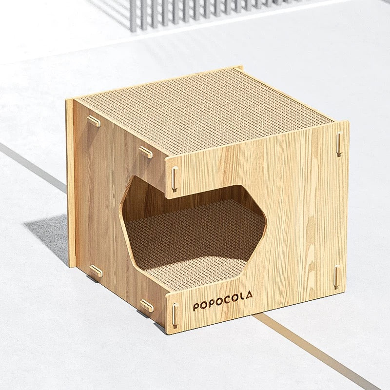 Popocola Wooden Pet House