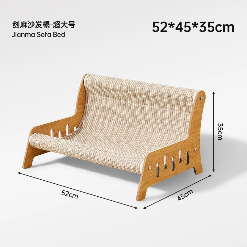 Sisal Wood Cat Lounger Series