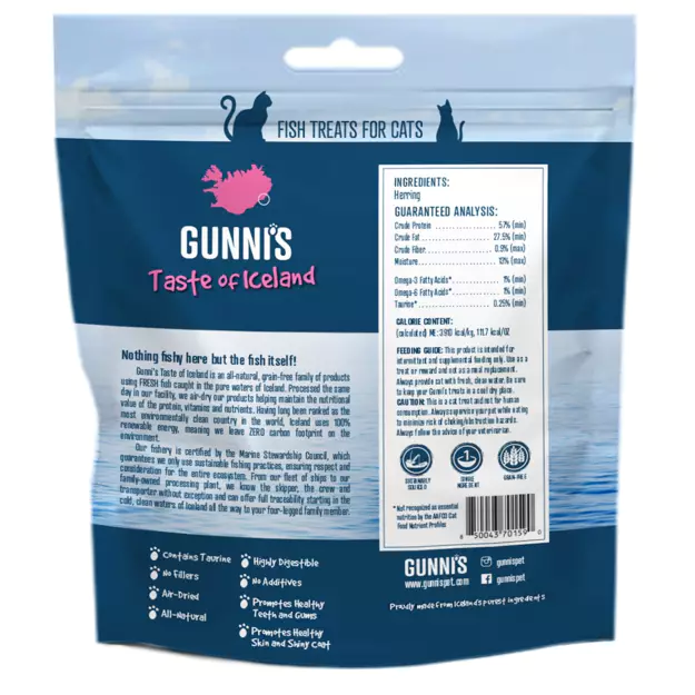 Gunni's Taste of Iceland Whole Herring Cat