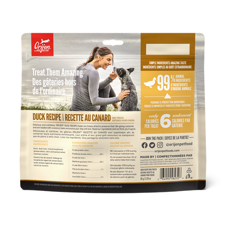 Orijen Free-Run Duck Freeze-Dried Dog Treats