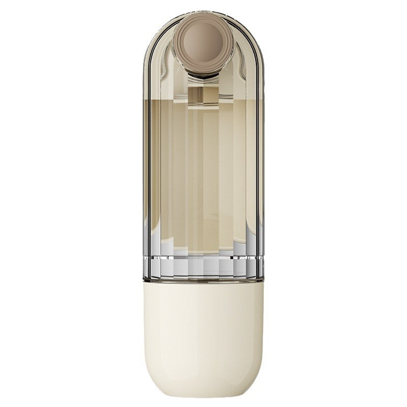 2-in-1 Pet Water & Snack Bottle - Beige