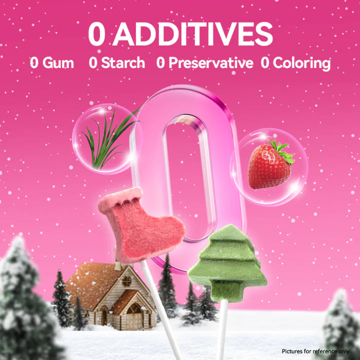 Ranova Christmas Freeze Dried Lollipops For Cat & Dog - 10pcs