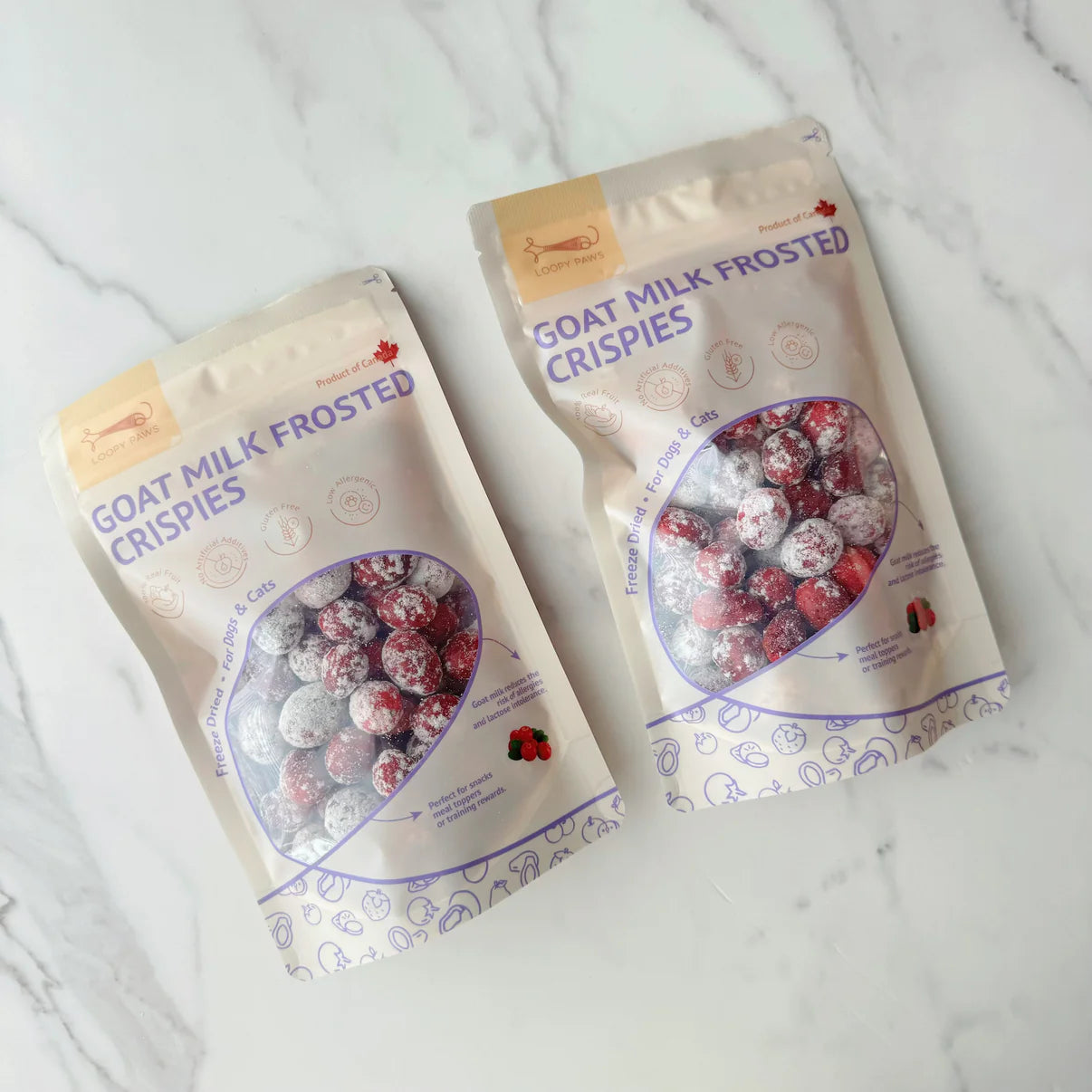 Loopy Paws Goat Milk Frosted Crispies