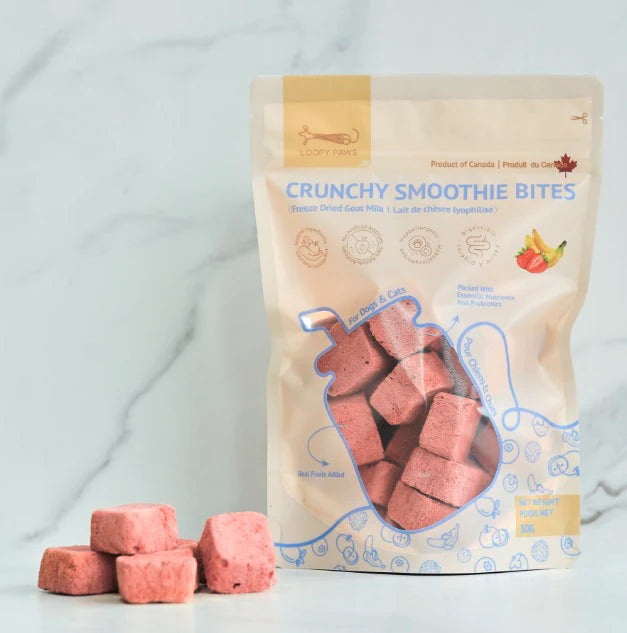 Loopy Paws Crunchy Smoothie Bites 40G