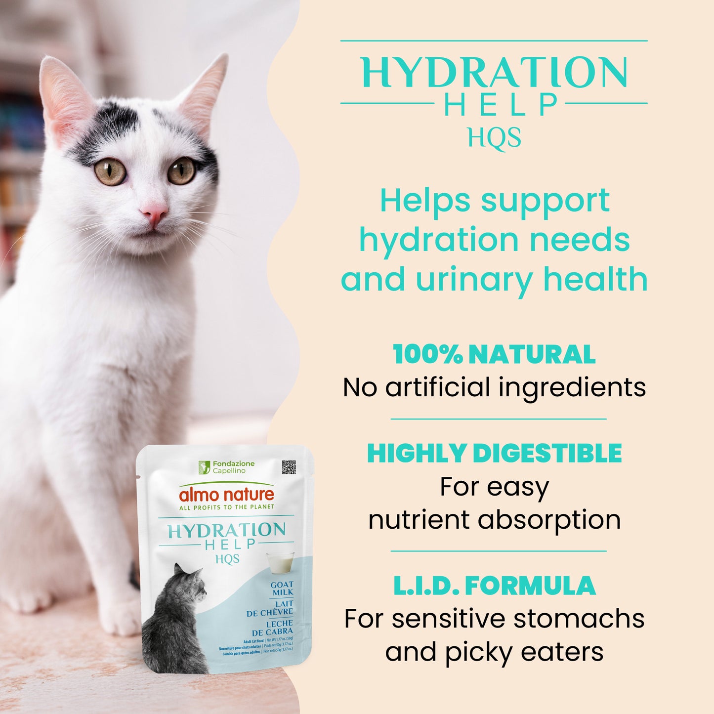 Almo Nature HFC Hydration Help Goat Milk