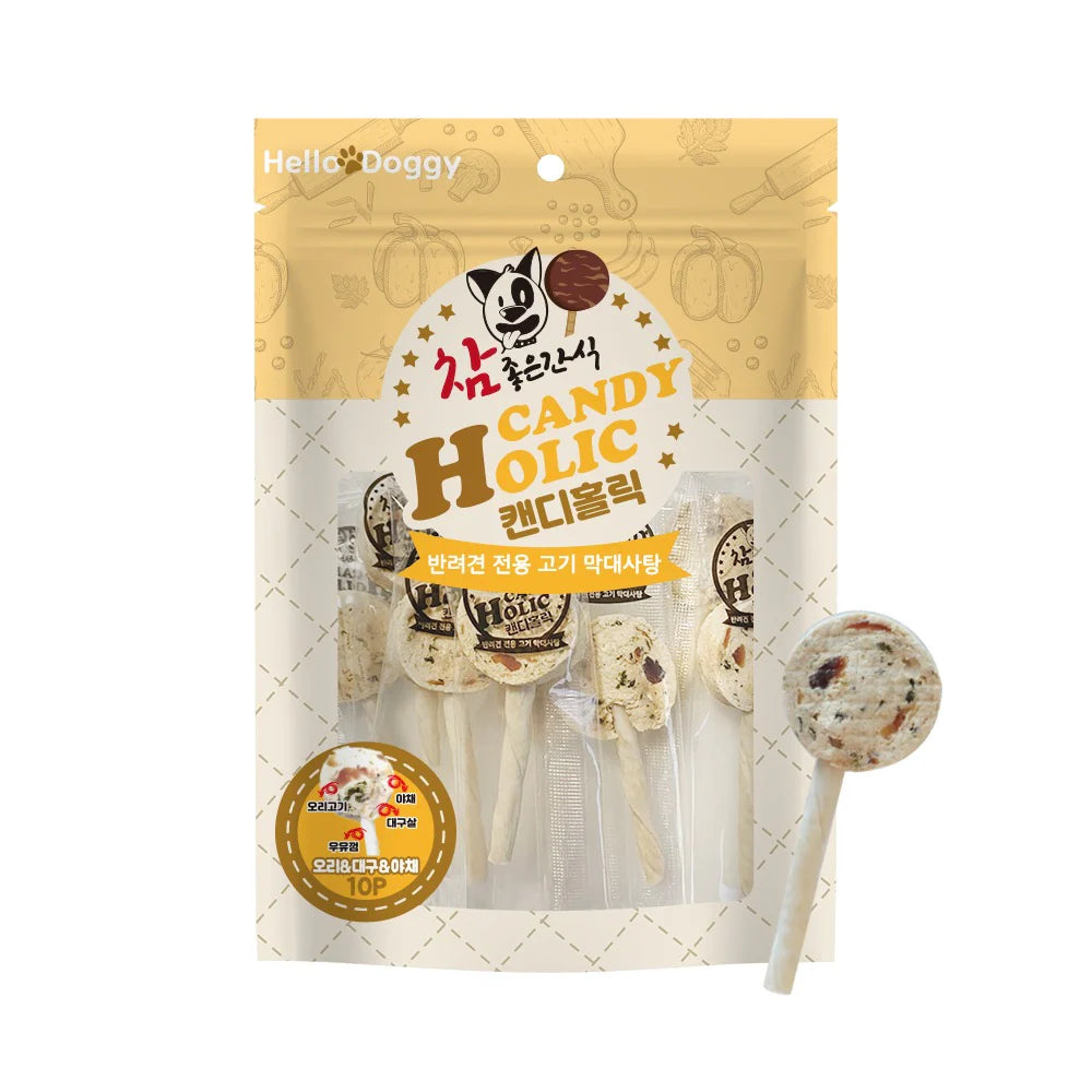 Hello Doggy Lollipop for Dogs - 2 flavors