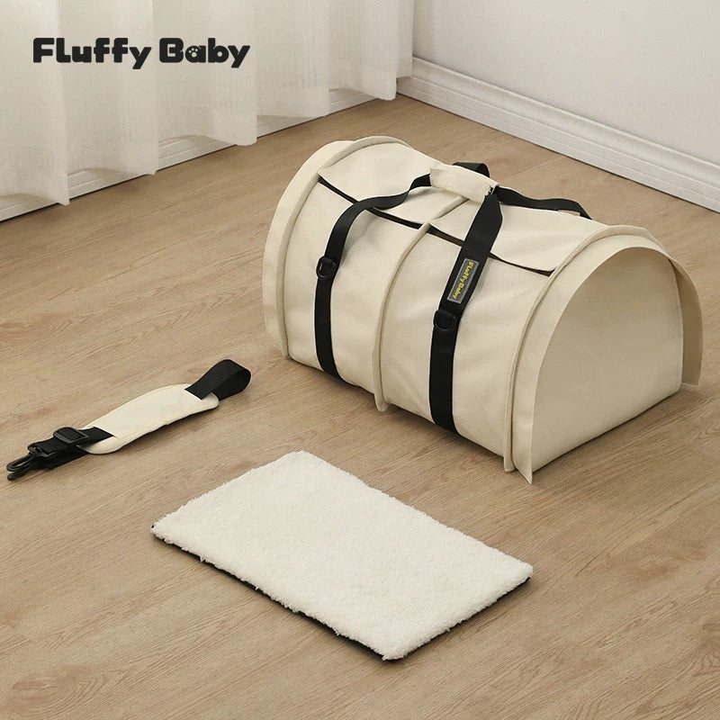 FluffyBaby Tunnel-Style Pet Bag