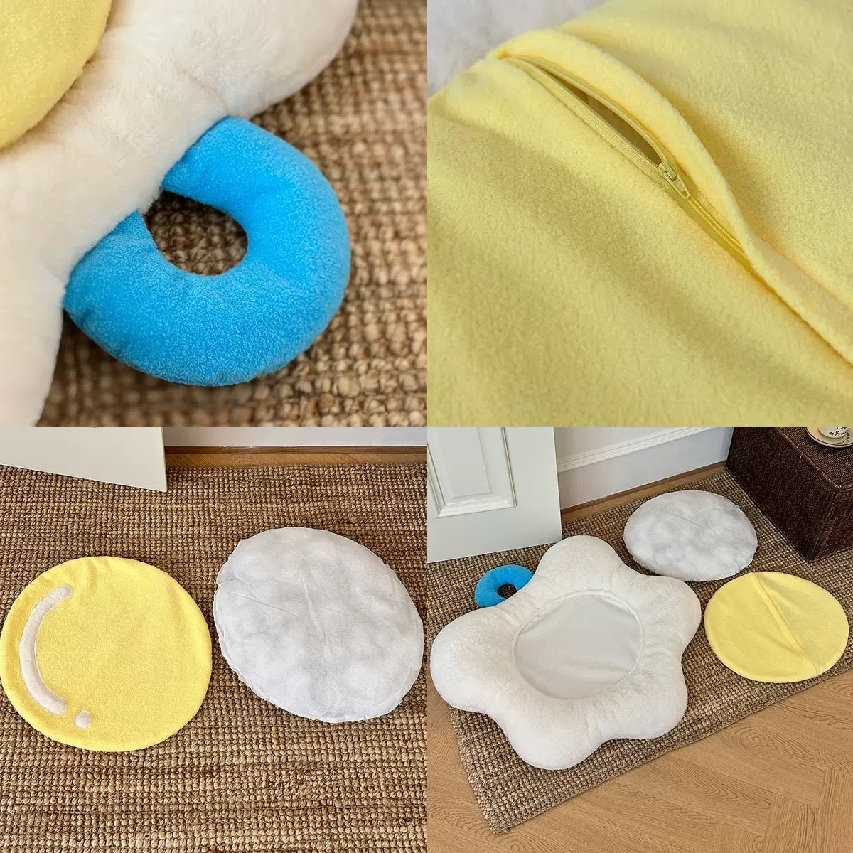 Sunny side-up Pet Bed