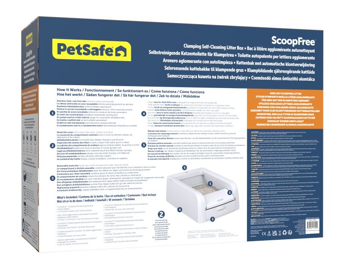 Petsafe Self-Cleaning Scoofree Clumping Litter Box