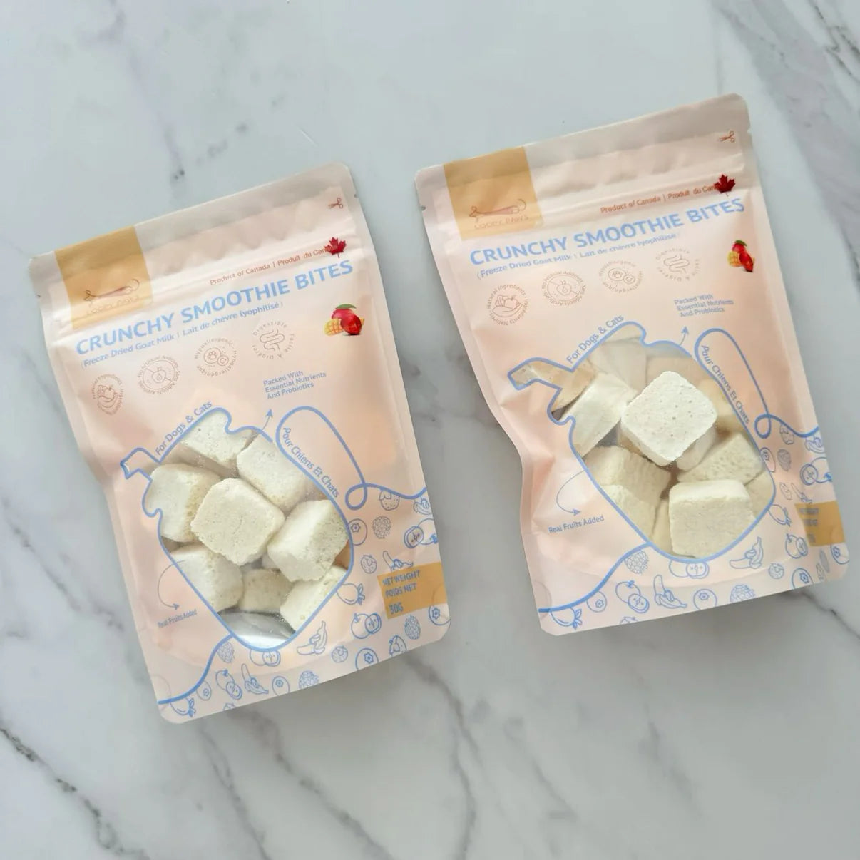 Loopy Paws Crunchy Smoothie Bites 40G