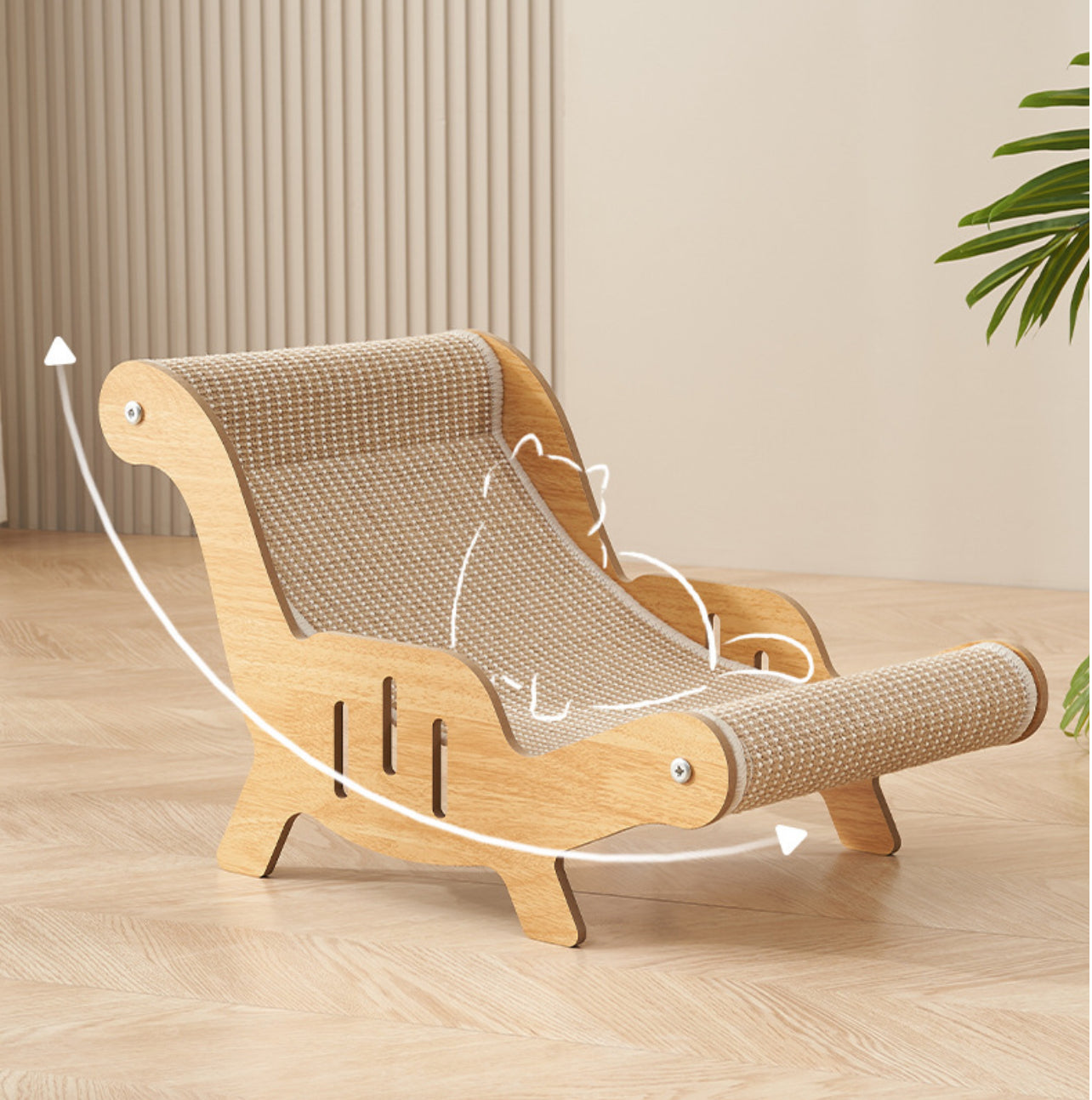 Sisal Wood Cat Lounger Series