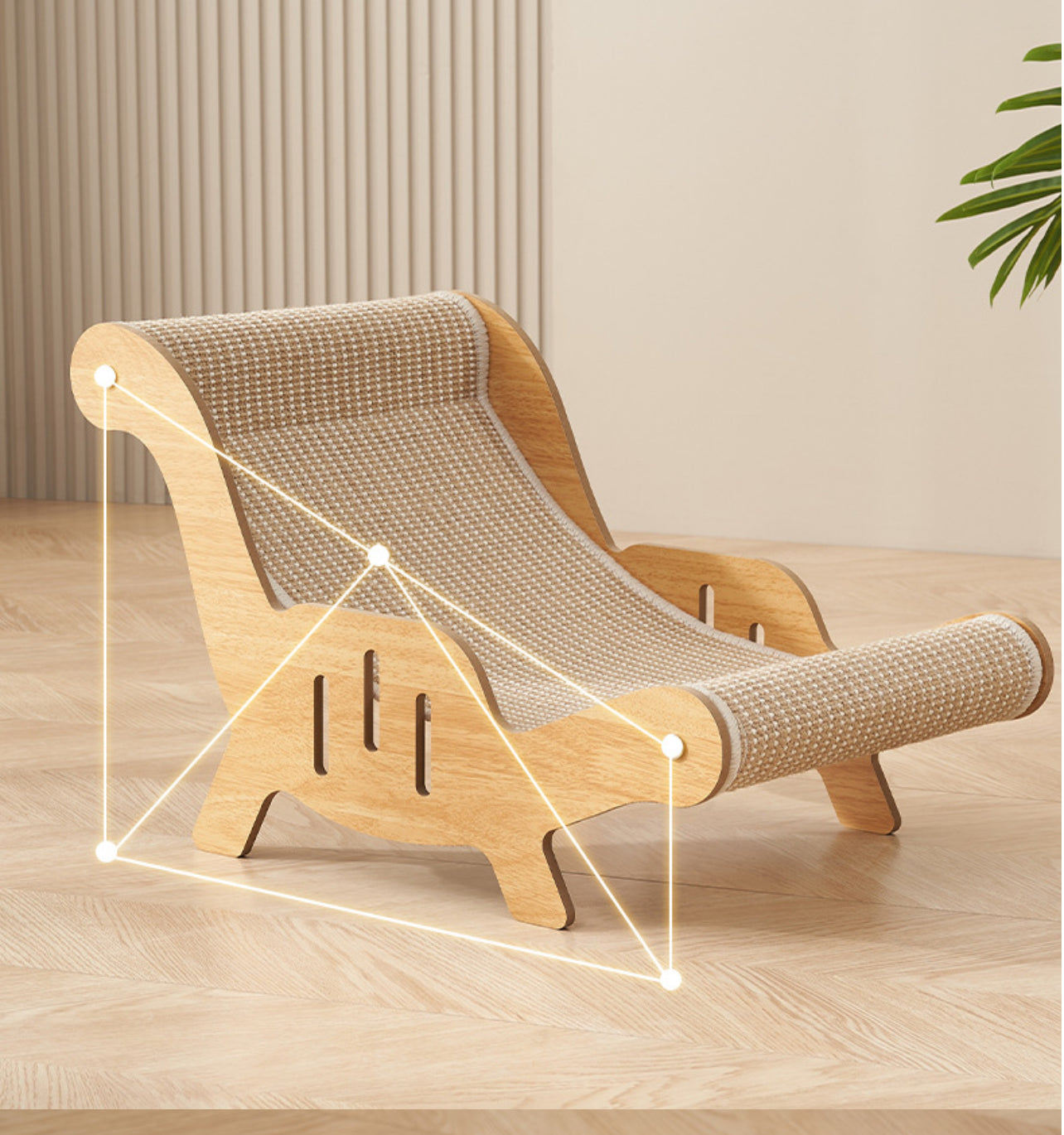 Sisal Wood Cat Lounger Series