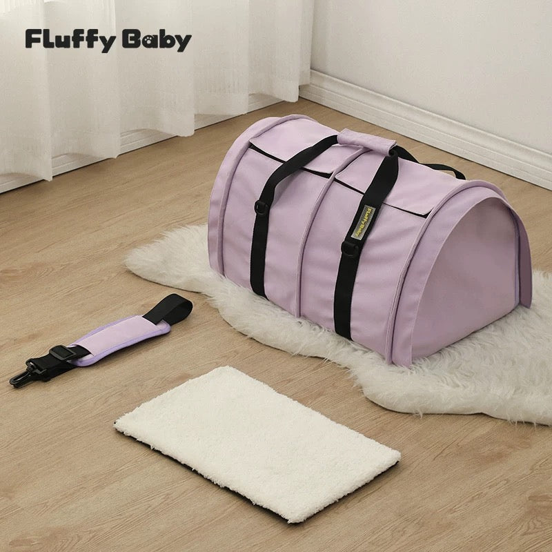 FluffyBaby Tunnel-Style Pet Bag