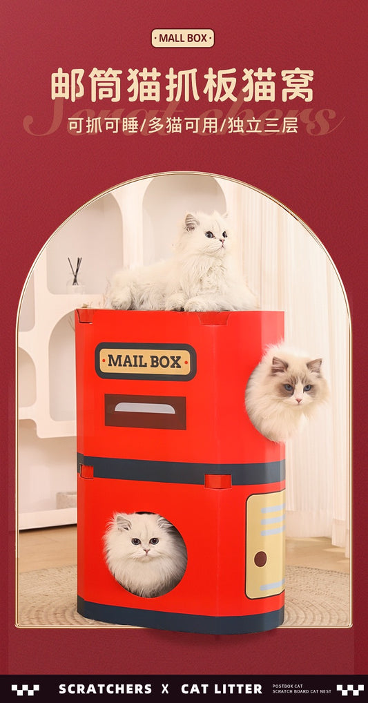 Mailbox Cat Scratcher