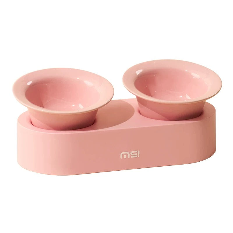 CeramiLift – Dual Raised Pet Bowls