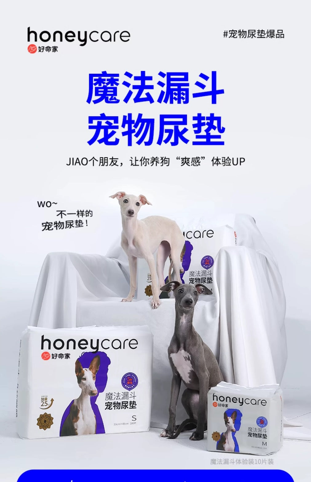 Honeycare Magic Funnel Extra Capacity Pet Pee Pad 50p