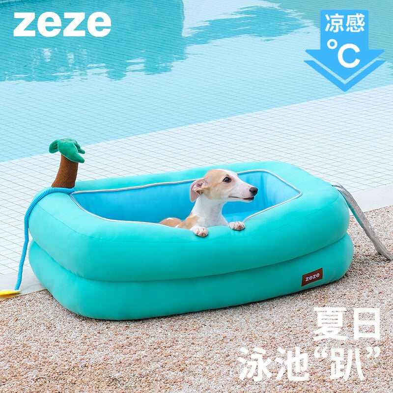 ZEZE swimming pool cooling bed