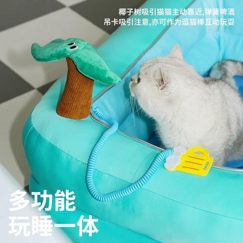 ZEZE swimming pool cooling bed