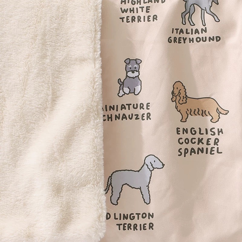 Cocoba Ice silk&Cotton Dual-Sided All-Season Pet Bed
