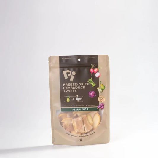 PI Pet Food – Freeze-Dried Radishes & Duck Twists – 42g